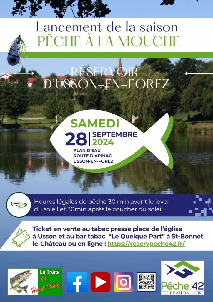 2024 09 03 affiche usson en forez ouverture pêche mouche