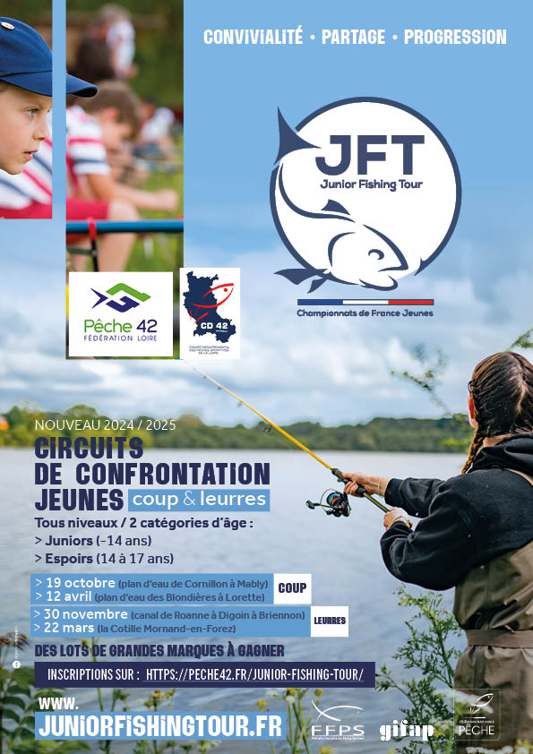 2024 09 24 affiche generique junior fishing tour