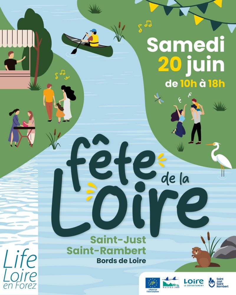 affiche fete de la loire samedi 20 juin