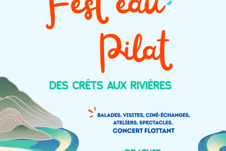 affiche fest'eau pilat a4